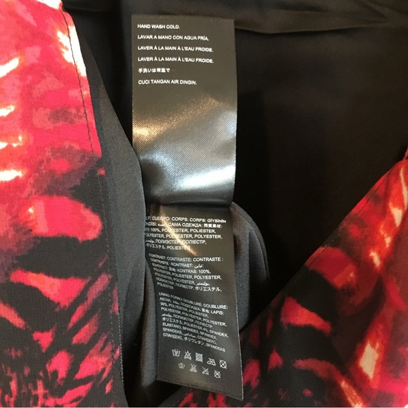 🤍 euc | Bebe | beautiful ikat chiffon babydoll dress - Picture 7 of 7